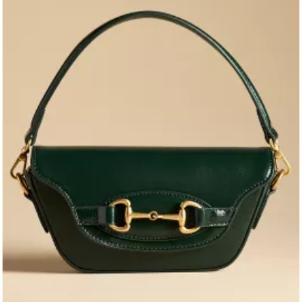 Anthropology horsebit bag
